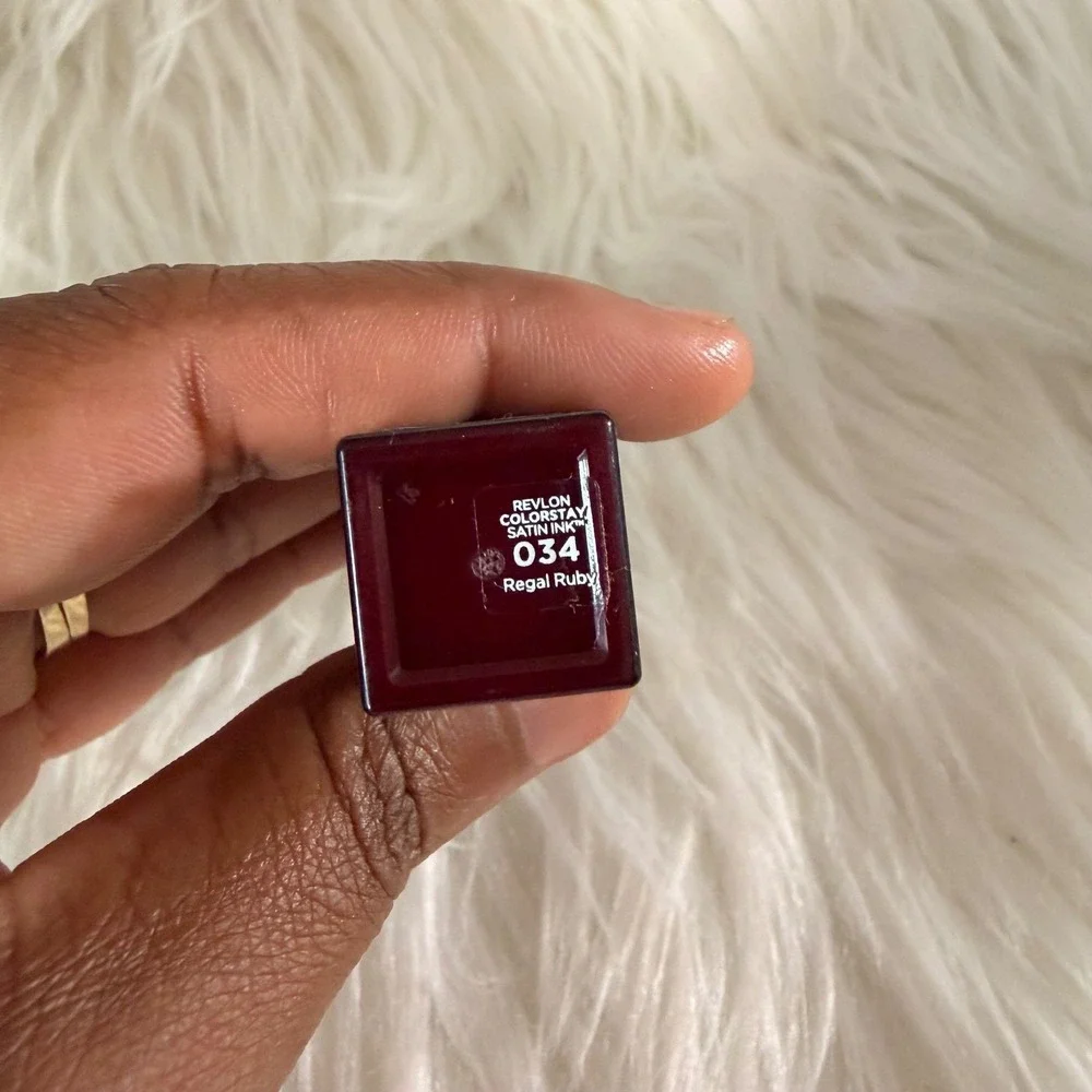 Revlon ColorStay Satin Ink Liquid Lipstick Set 0.17oz Red Brown NEW Topaz Ruby